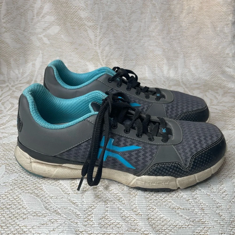 KURU Gray and Blue Athletic Sneakers women’s 11